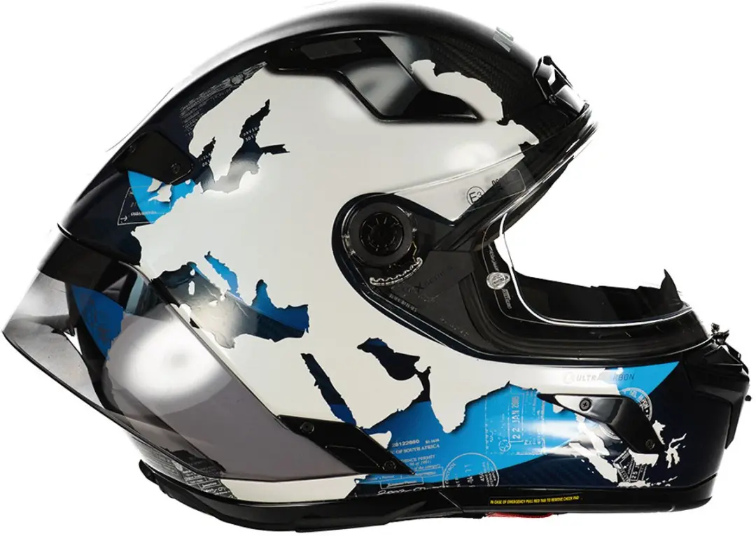 Nolan X-804 RS Ultra Carbon 30th Anniversary Integraalhelm - L - Blauw