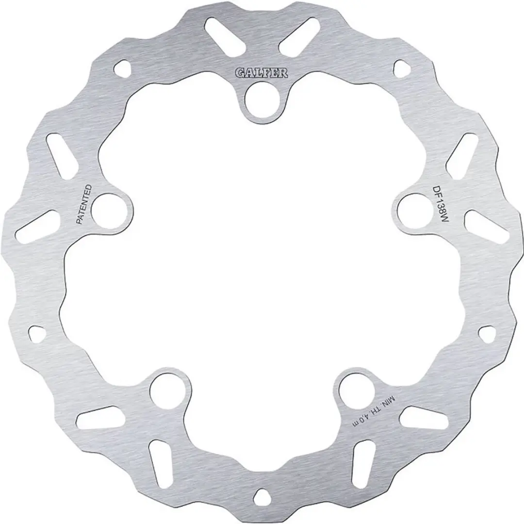 Galfer Df138w Fixed Wave Remschijf Zilver 296 x 4.5 mm