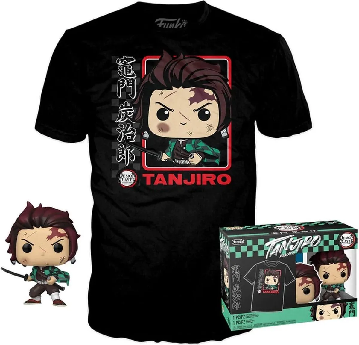 Funko Pop! & Tee Demon Slayer Tanjiro Kamado