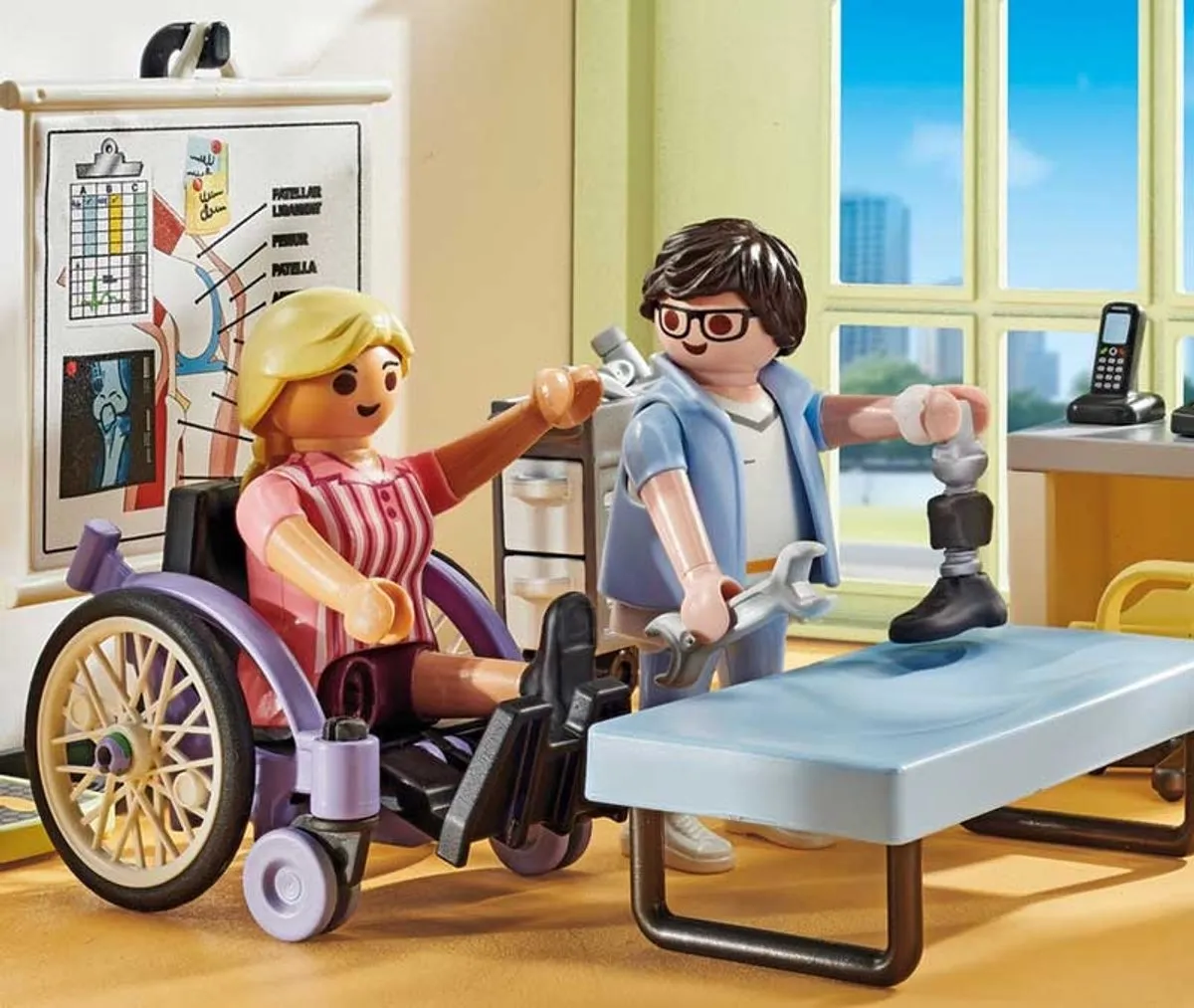 Playmobil My Life Orthopedie 71617 - Multicolor - afbeelding 6 van 6