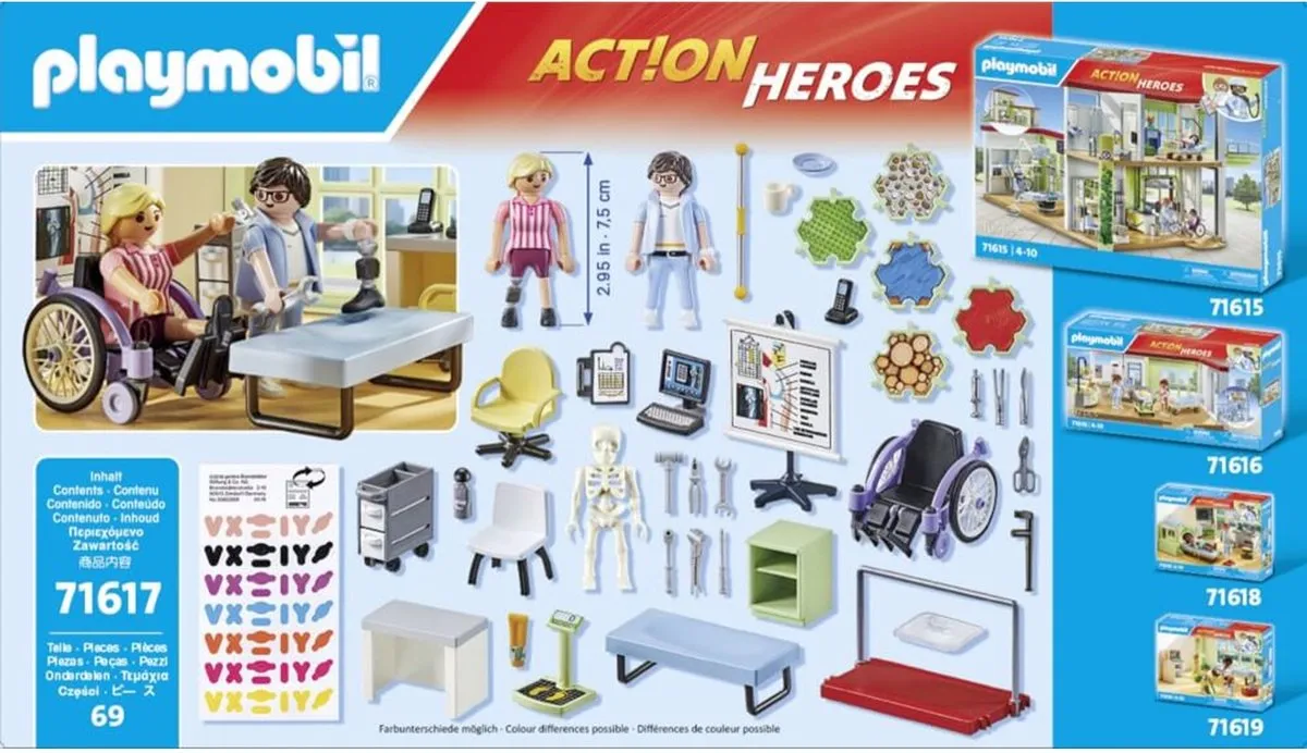 Playmobil My Life Orthopedie 71617 - Multicolor