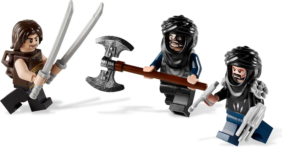 LEGO Prince of Persia Woestijnaanval 7569 - 3 Minifiguren