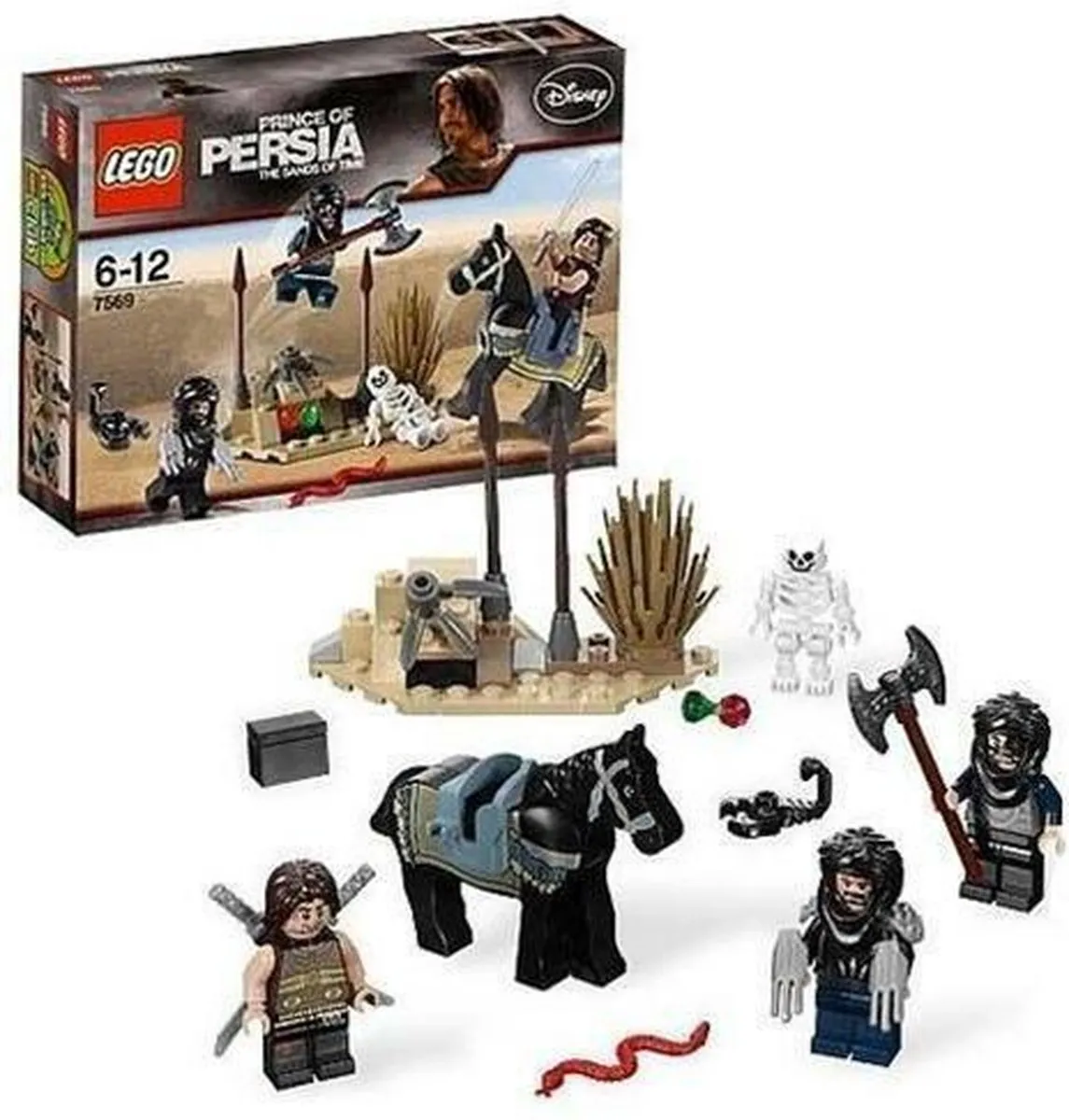 LEGO Prince of Persia Woestijnaanval 7569 - 3 Minifiguren