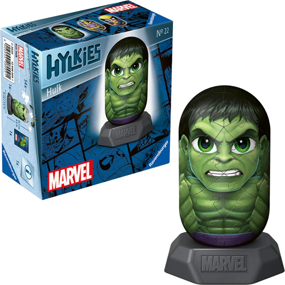 Ravensburger Hylkies Marvel Hulk Capsule Figuur - Hulk