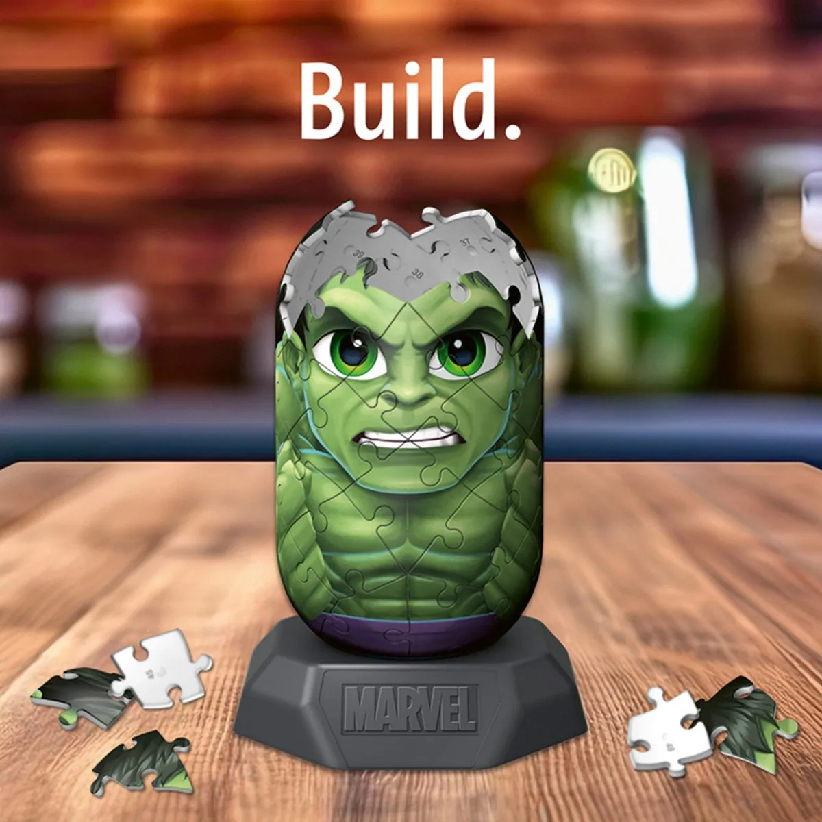 Ravensburger Hylkies Marvel Hulk Capsule Figuur - Hulk - afbeelding 6 van 6