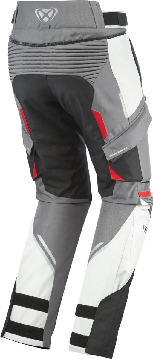 IXON Midgard PT Motorbroek - XL - Grijs/Zwart/Rood