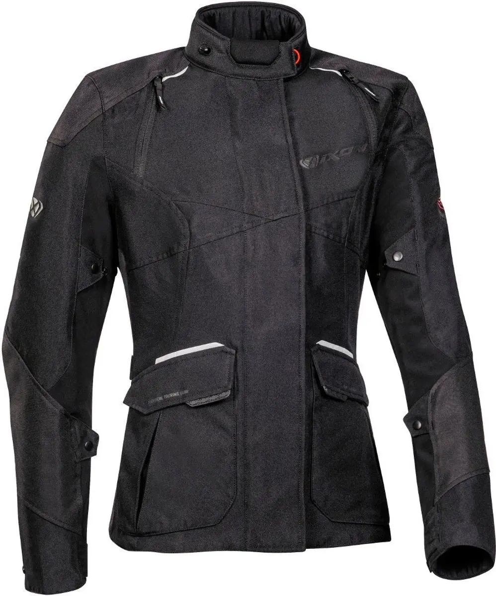 Ixon Balder Lady Zwart Textiele Motorjas