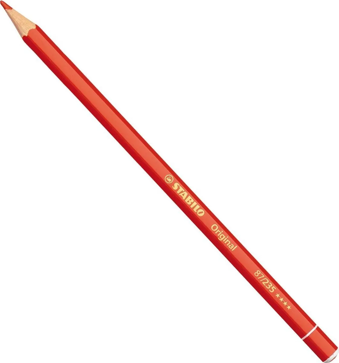 STABILO Original Kleurpotlood - Haarfijne Lijnen - Oranjerood - afbeelding 6 van 6