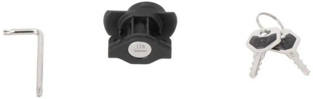Sw-motech Dusc Topkoffersluiting Zilver