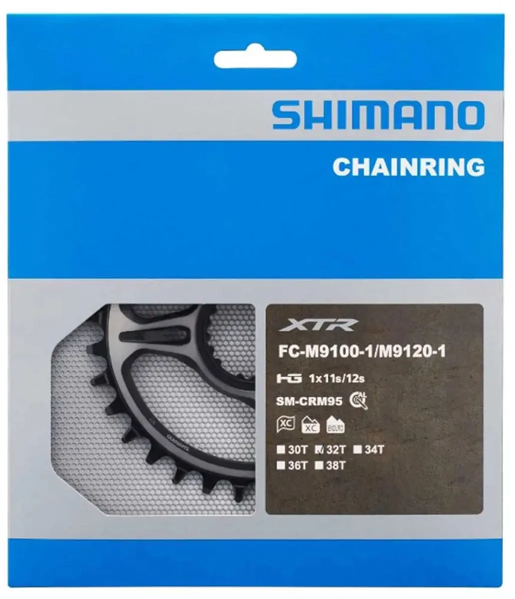 Shimano XTR FC-M9100/M9120 Kettingblad 32T - Grijs