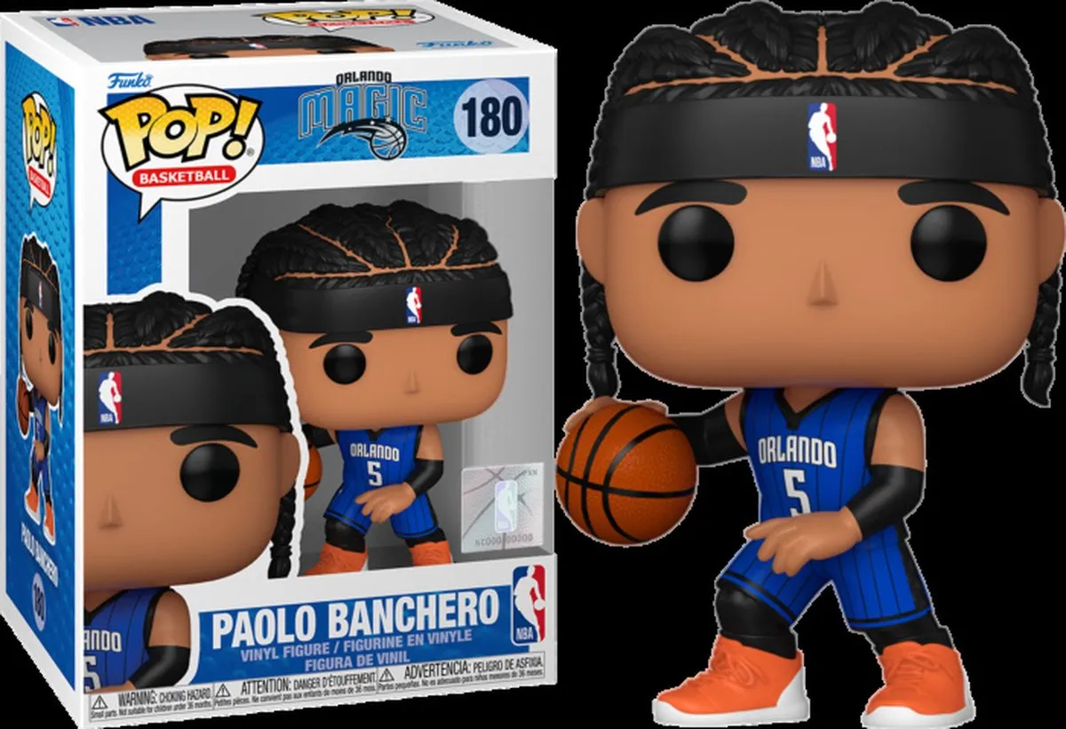 Funko Pop Paolo Banchero NBA #180 - Multi - afbeelding 3 van 4