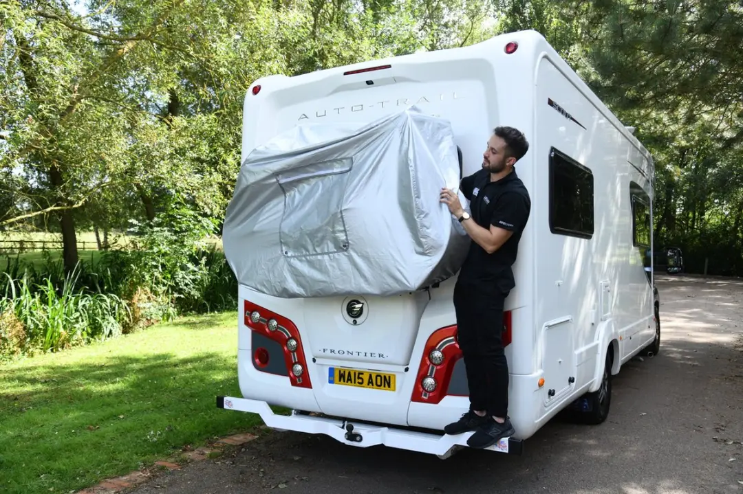 Oxford Fietshoes Camper NL102 - 3 Fietsen - Zilvergrijs