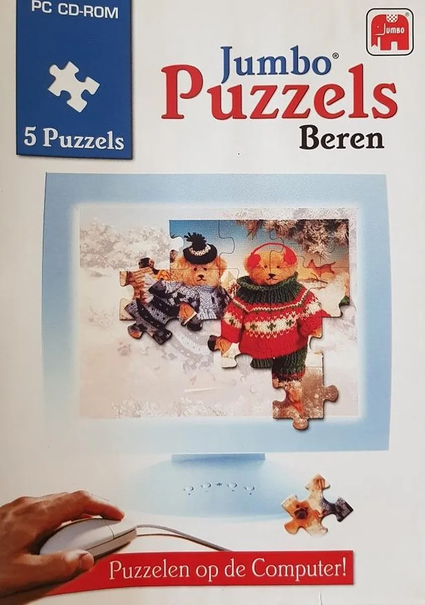 Jumbo Beren Puzzel 5 Stuks