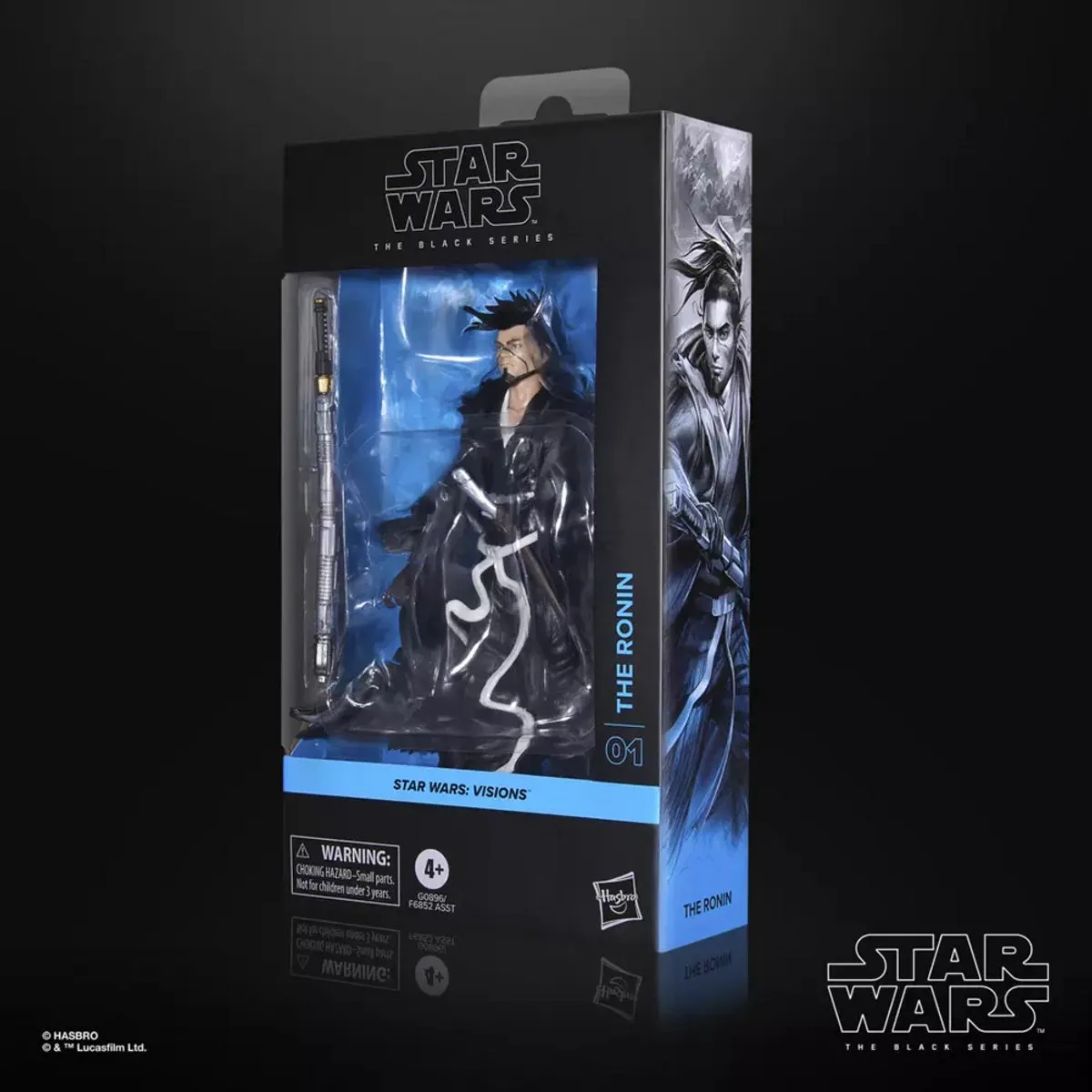 Hasbro Star Wars Visions The Ronin Action Figuur 15cm - HASG0896 - Multicolor - afbeelding 5 van 6