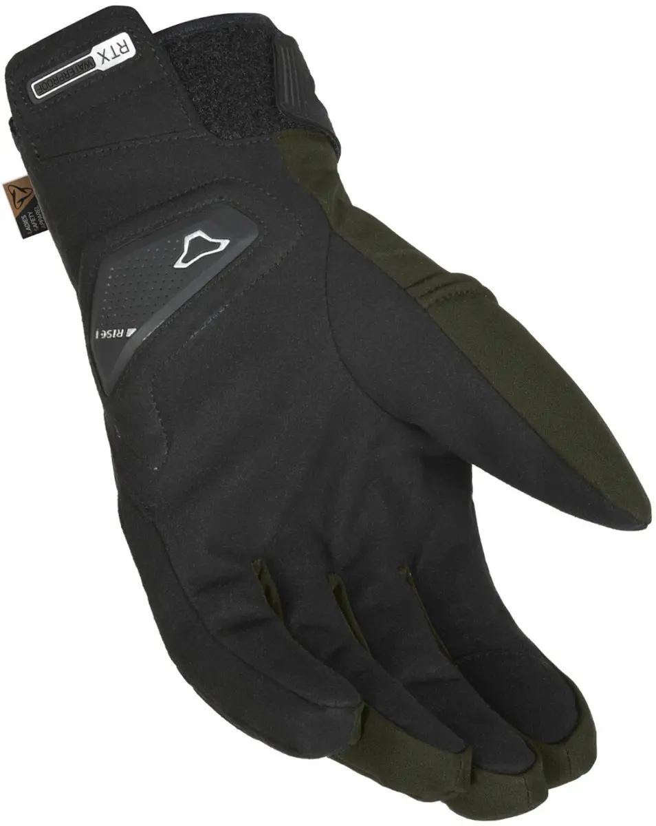 Macna Dim RTX Dames Motorfiets Handschoenen - Rood/Zwart 2XL - afbeelding 6 van 6