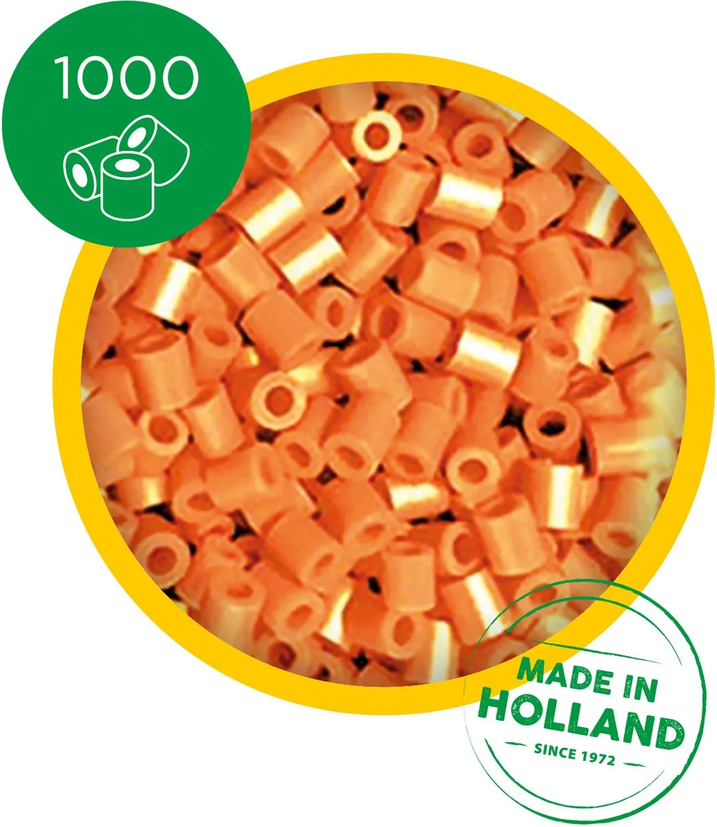 SES Creative Beedz Strijkkralen 1000 Stuks - Oranje