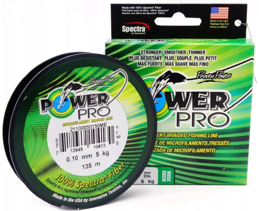 Shimano Power Pro Moss Green Gevlochten Lijn 0.28mm - 275m