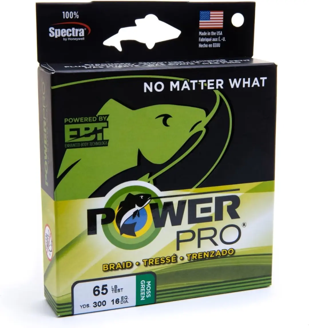 Shimano Power Pro Moss Green Gevlochten Lijn 0.28mm