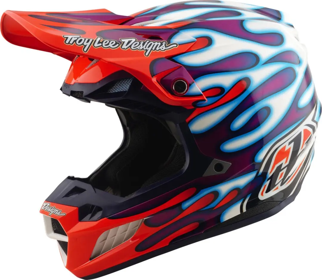 Troy Lee Designs SE5 Composite MIPS Overspray Motocrosshelm -