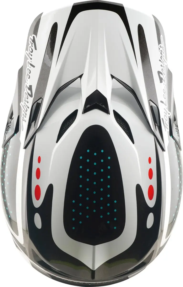 Troy Lee Designs SE5 Polycarbonate MIPS Motocrosshelm - XL - Zwart/Wit