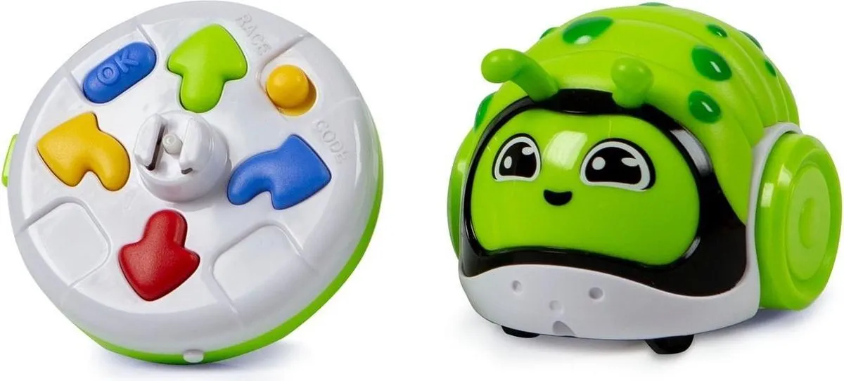 Clementoni Robot Rups Junior 11,5x11,5cm - Groen