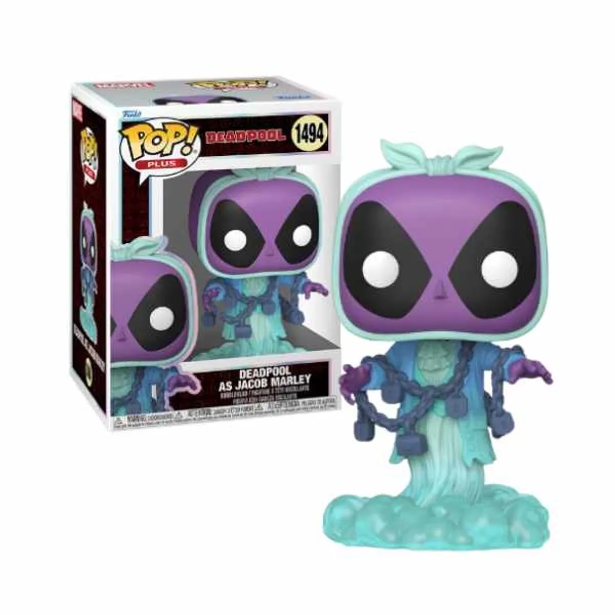Funko Pop! Deadpool als Jacob Marley - Verzamelfiguur 1494
