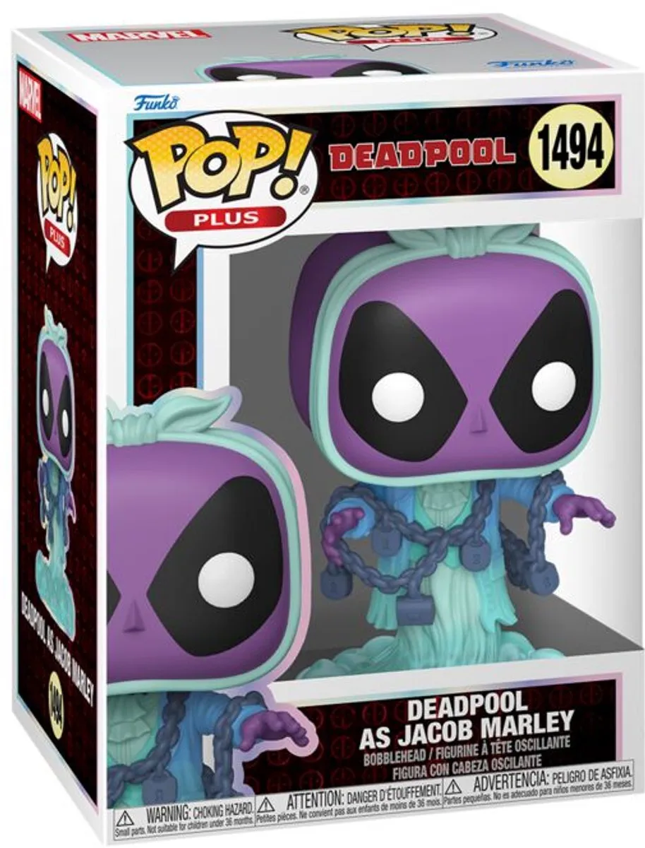 Funko Pop! Deadpool als Jacob Marley - Verzamelfiguur 1494