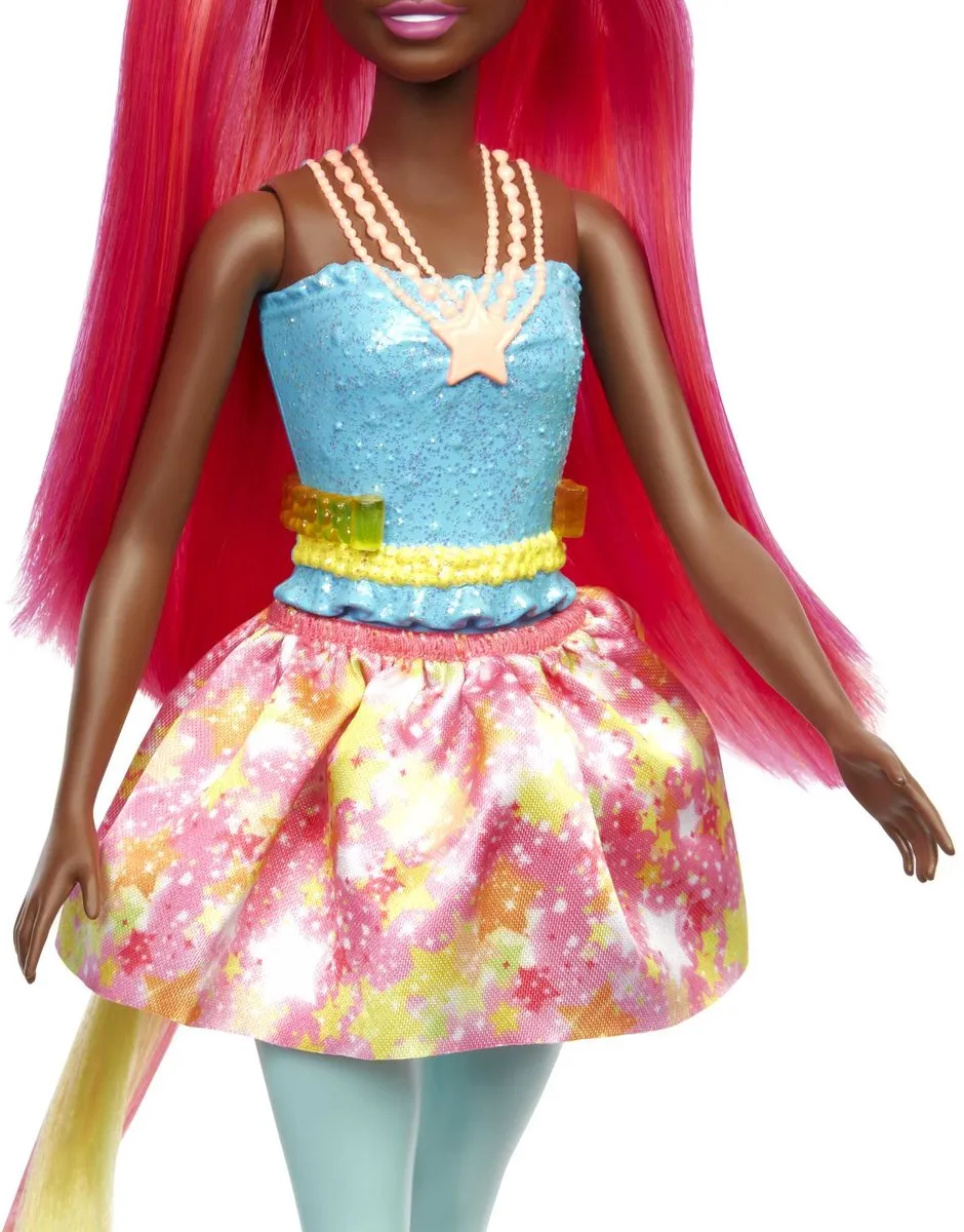 Barbie Dreamtopia Eenhoorn Modepop HGR18 - Rood