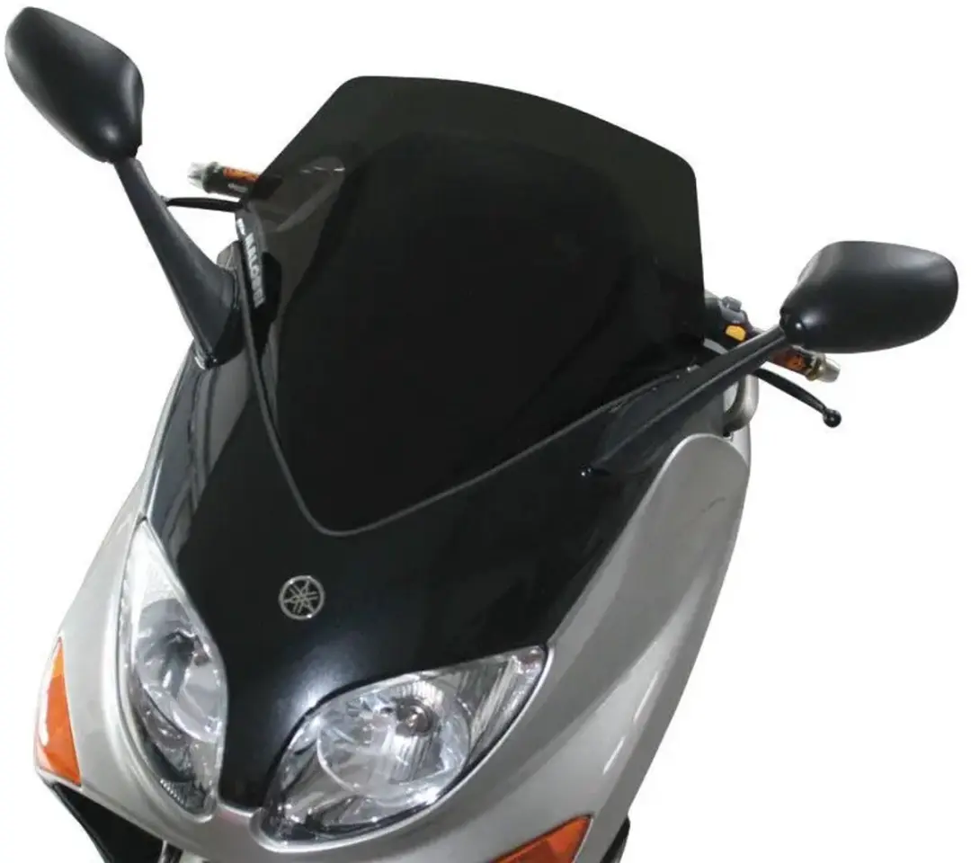 windscherm en winddeflector van Malossi voor Yamaha 500 T-Max scooters van 2001