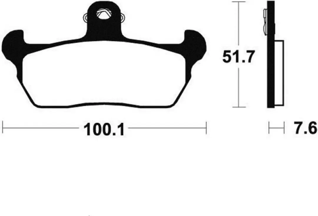 Plaquette de frein Brembo pour Moto Aprilia 125 RX 1990 à 1992 AV Neuf