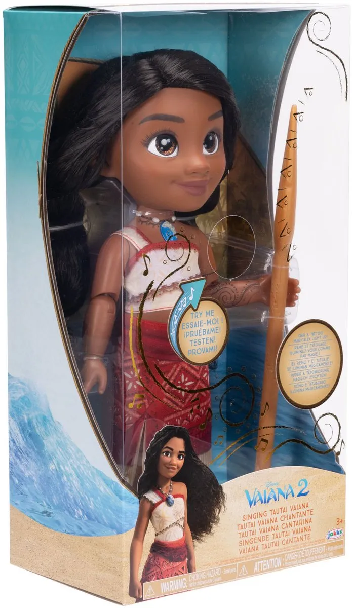 Disney Vaiana II Muzikale Pop 38cm - Rood