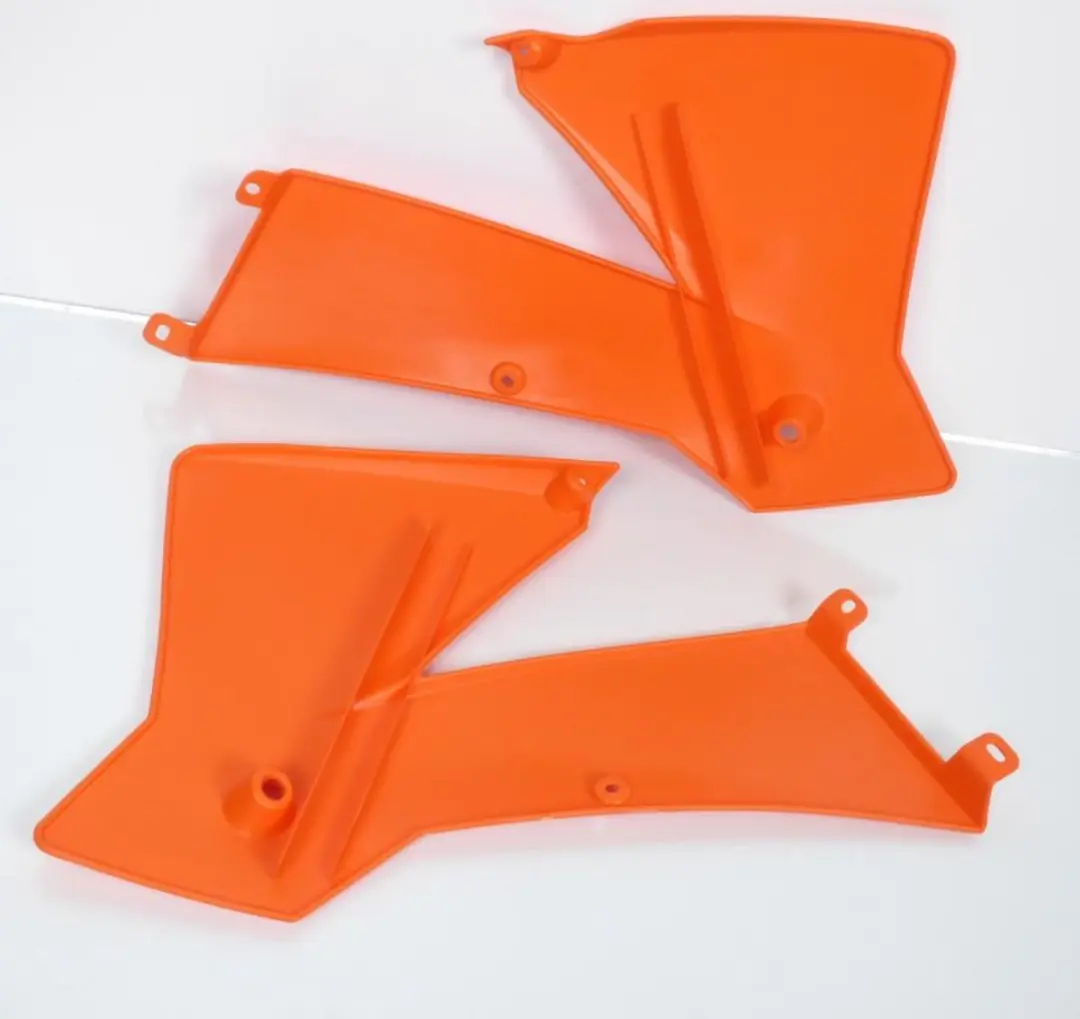 Radiatorschep polisport voor motor ktm 125 sx 2001-2004 8424000002 oranje nieuw