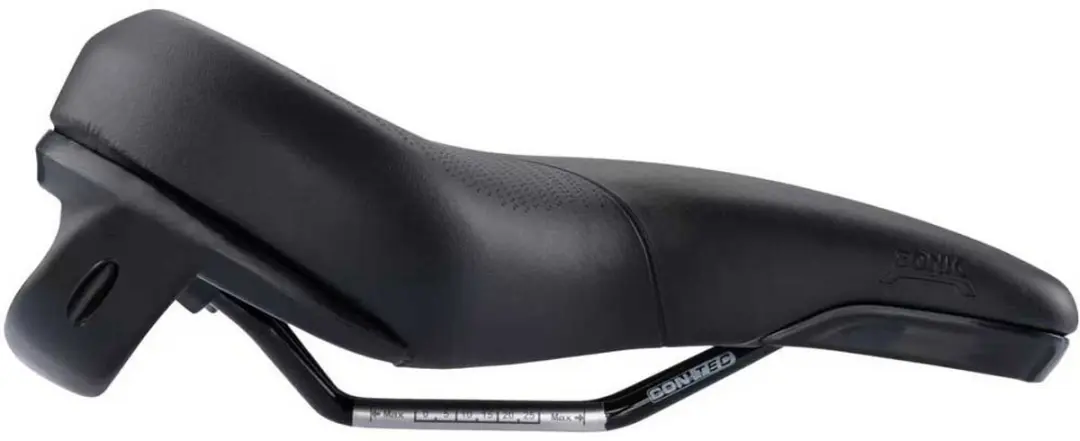 Contec Sonic Zadel 149mm - Zwart - afbeelding 4 van 6