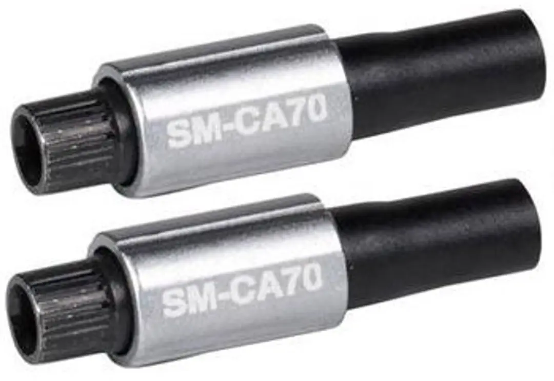 Shimano SM-CA70 Kabelversteller 35mm - Zwart/Zilver - 2 Stuks