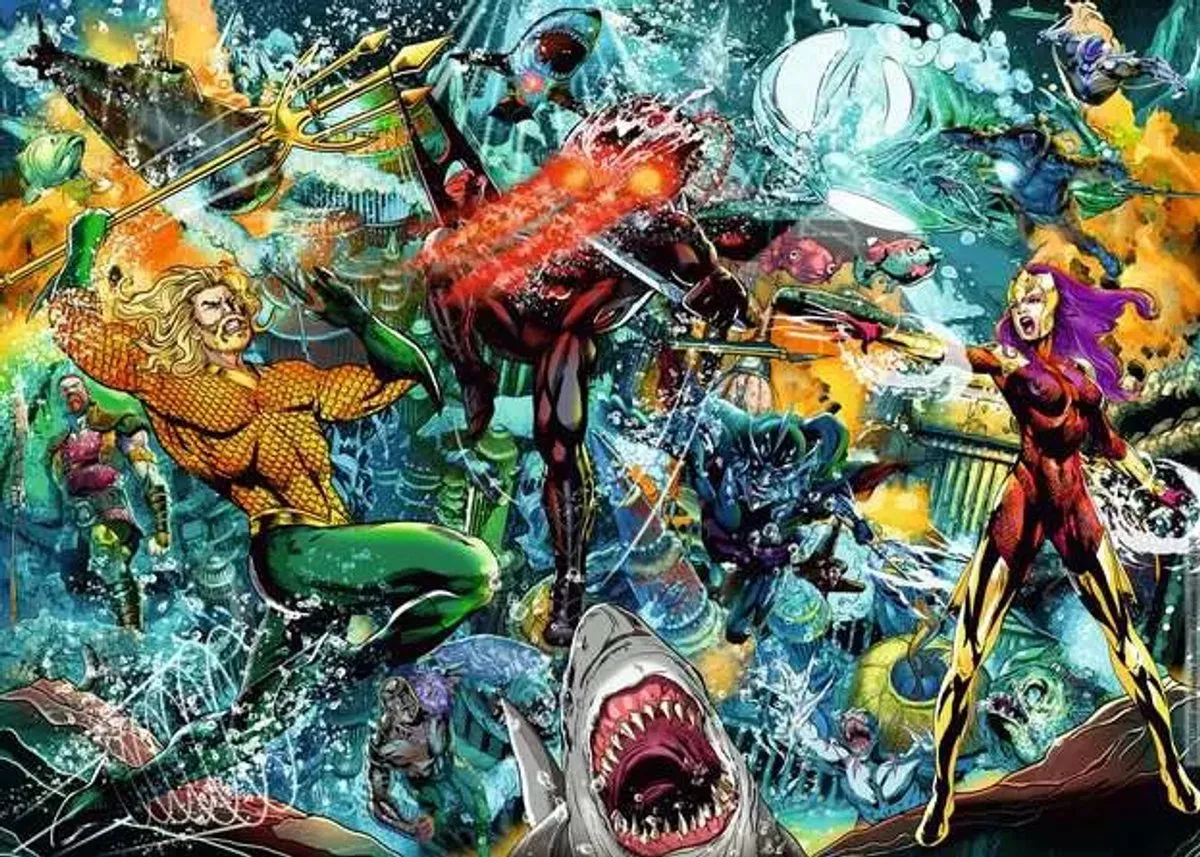 Ravensburger Aquaman Puzzel 1000 Stuks - Multicolor