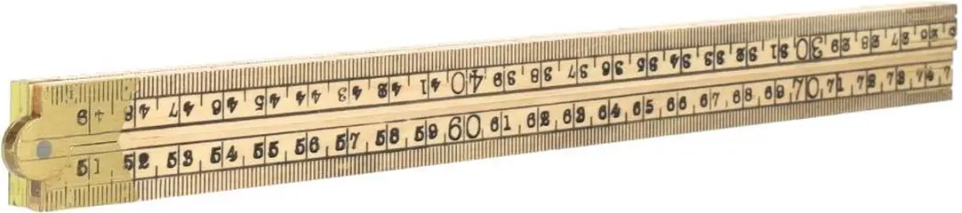 Schuil Duimstok 1514 - 1m - Bruin