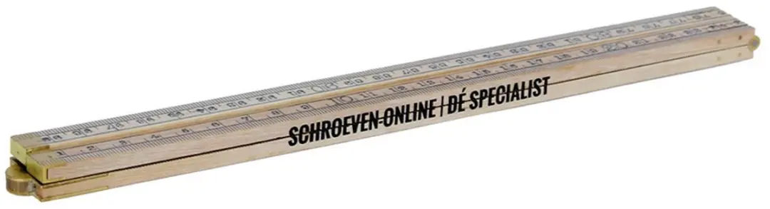 Schuil Duimstok 1514 - 1m - Bruin