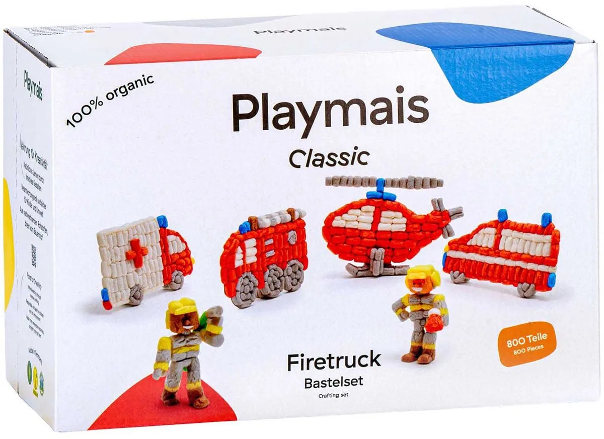 PlayMais Classic Brandweer - 800 Stukjes