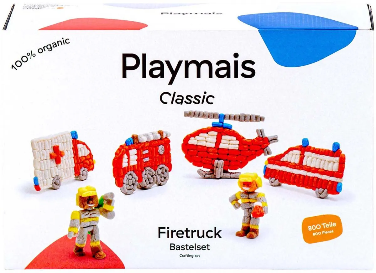 PlayMais Classic Brandweer - 800 Stukjes