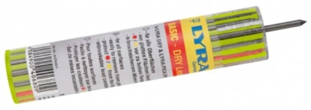 Lyra-Dry Grafiet Navulling 12 Stuks - Ø2.8cm