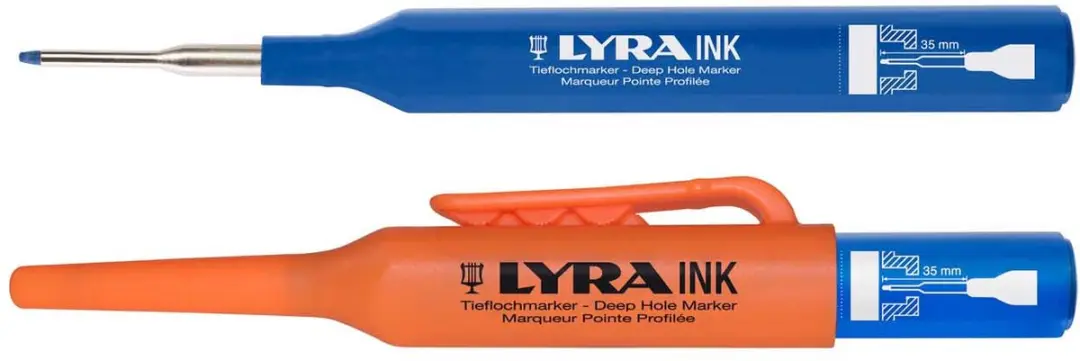 Lyra Ink Deep Hole Marker - Blauw