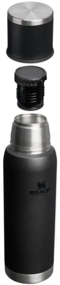 Stanley The Adventure To-Go Bottle Thermosfles 1L - Zwart