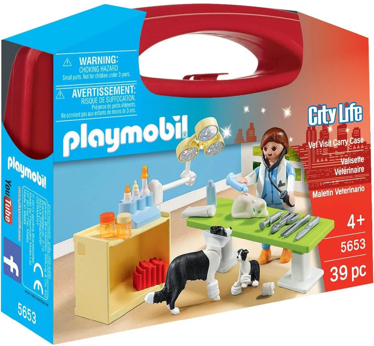 Playmobil City Life Dierenarts Koffer 5653 - Multicolor