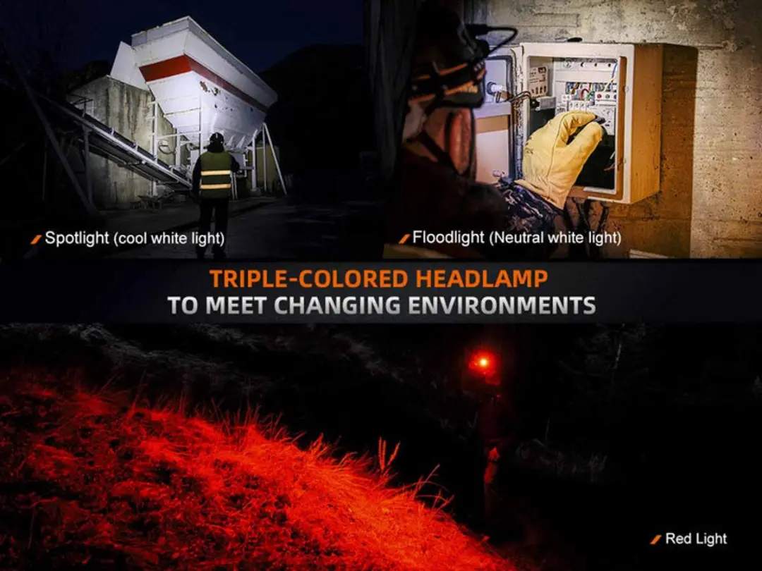 Fenix HM75R Zaklamp - Meerkleurig - afbeelding 3 van 6