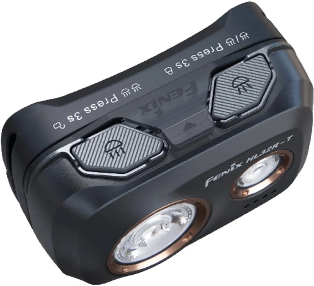Fenix HL32R-T Hoofdlamp - 800 Lumen - Rood/Zwart - afbeelding 2 van 5