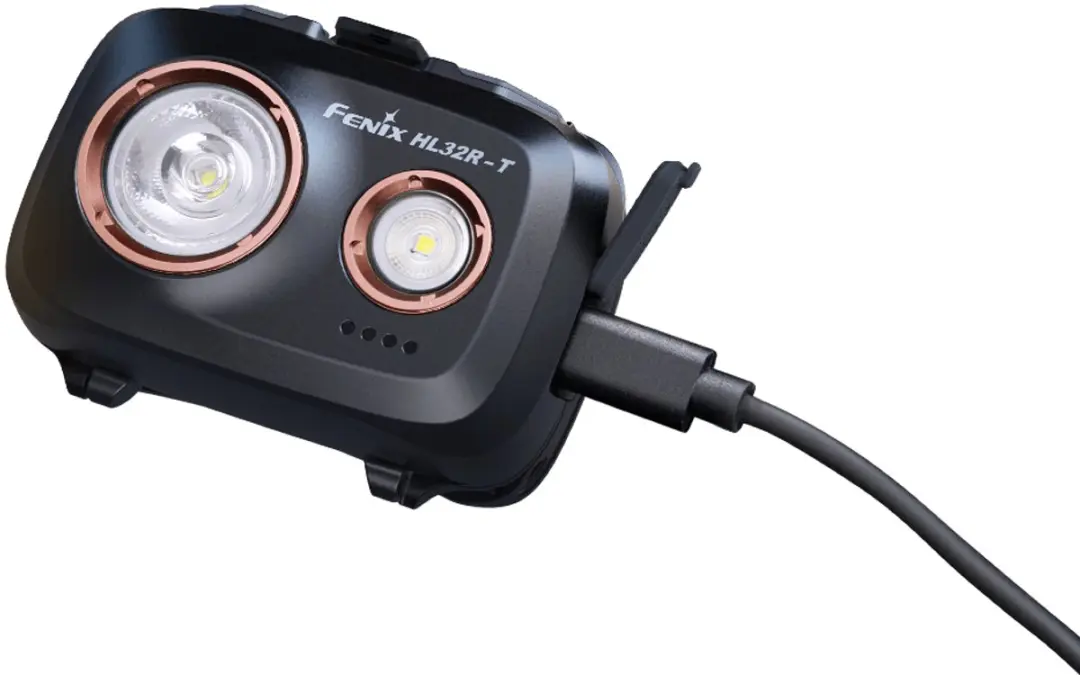 Fenix HL32R-T Hoofdlamp - 800 Lumen - Rood/Zwart - afbeelding 5 van 5