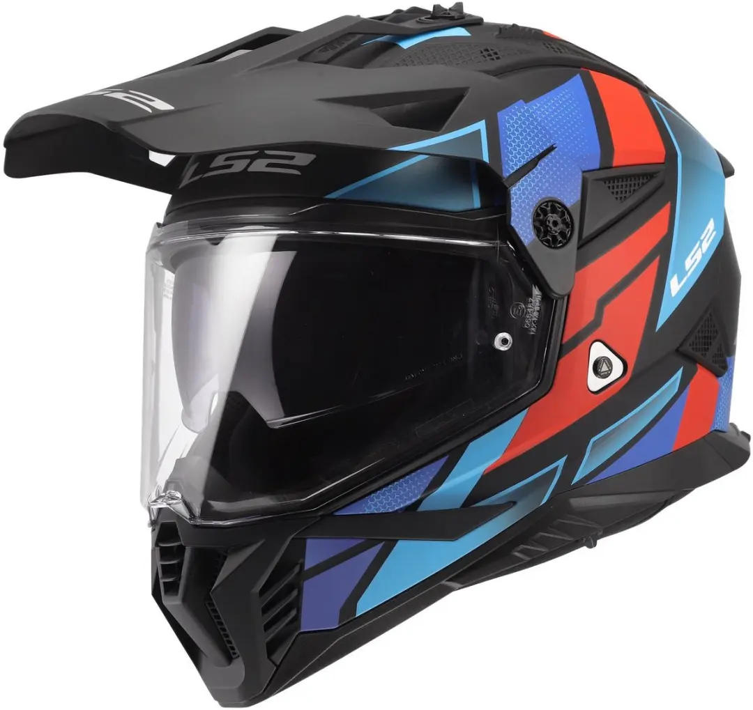 LS2 MX702 Pioneer II Block Endurohelm -