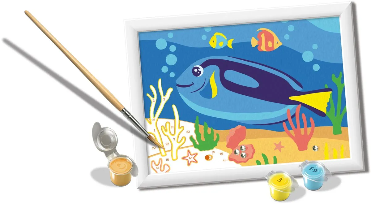 Ravensburger CreArt Dorie Fish Schilderpakket - Meerkleurig