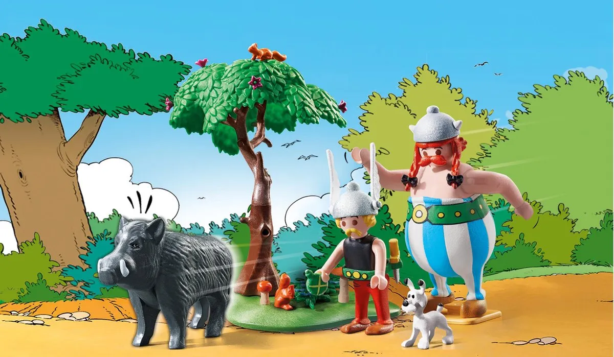 Playmobil Asterix Everzwijnenjacht 71160 - Multicolor - afbeelding 6 van 6