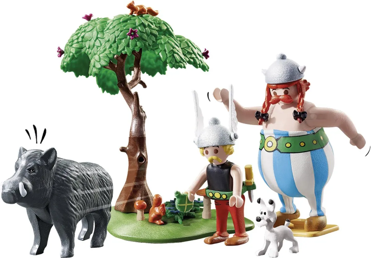 Playmobil Asterix Everzwijnenjacht 71160 - Multicolor